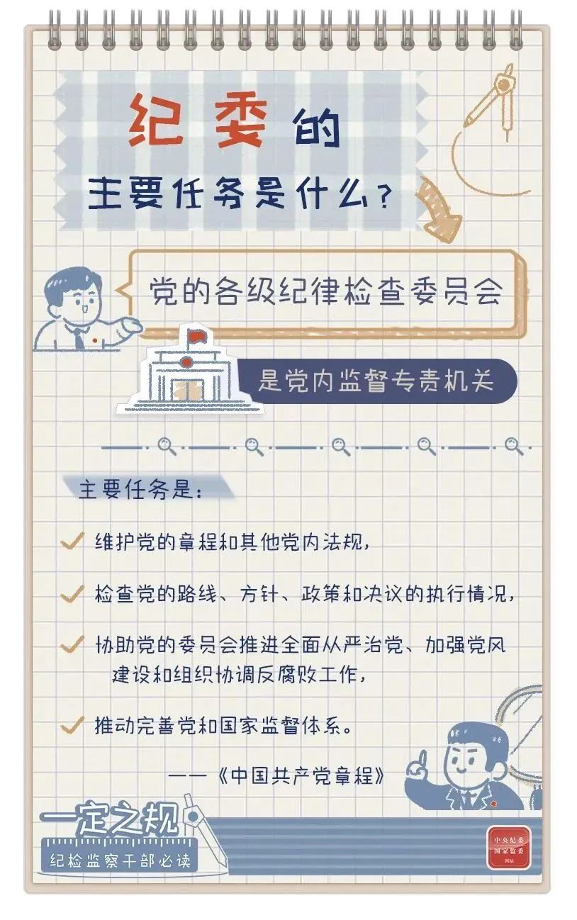 一定之规：纪委的主要任务是什么？